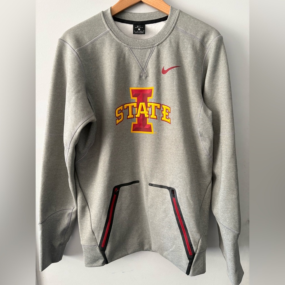 Nike Dri-Fit Iowa State University Cyclones Therma Football Sideline Hoodie